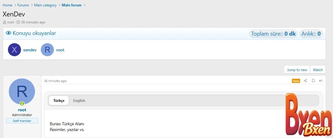 [Bxen.net] [XenDev] Konu Okuyanlar 4095