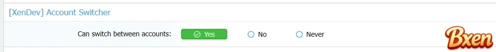 [Bxen.net] XenDev - Account Switcher (ENG) 4435