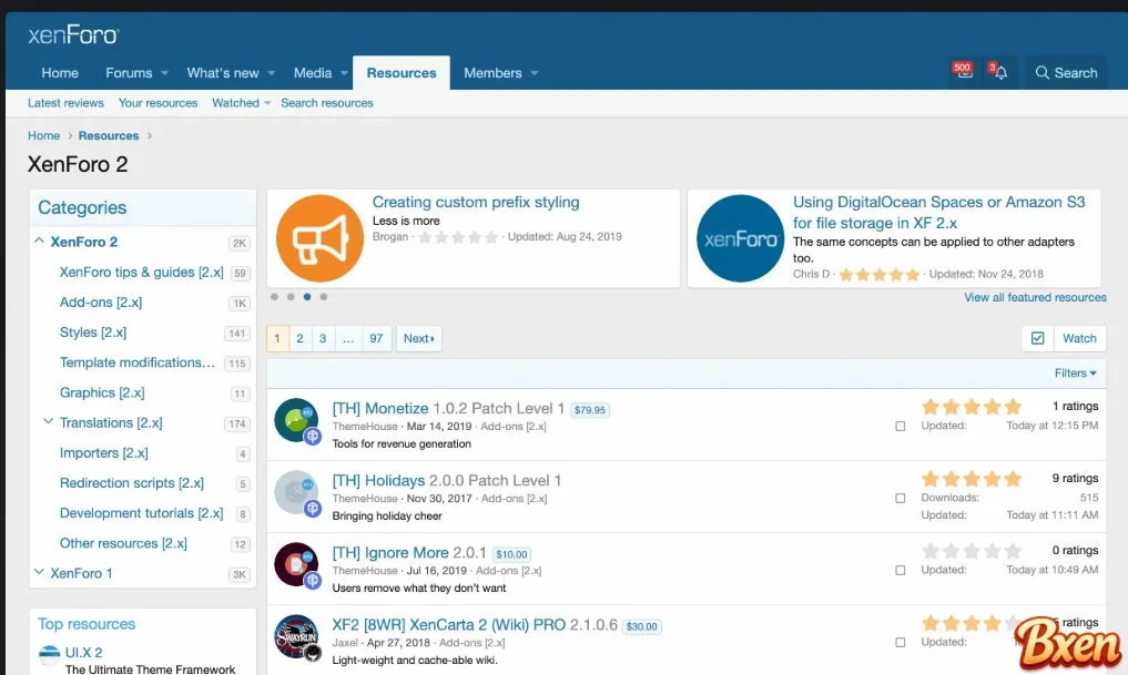 [Bxen.net] [XFRM] Resource Manager Xenforo 4475