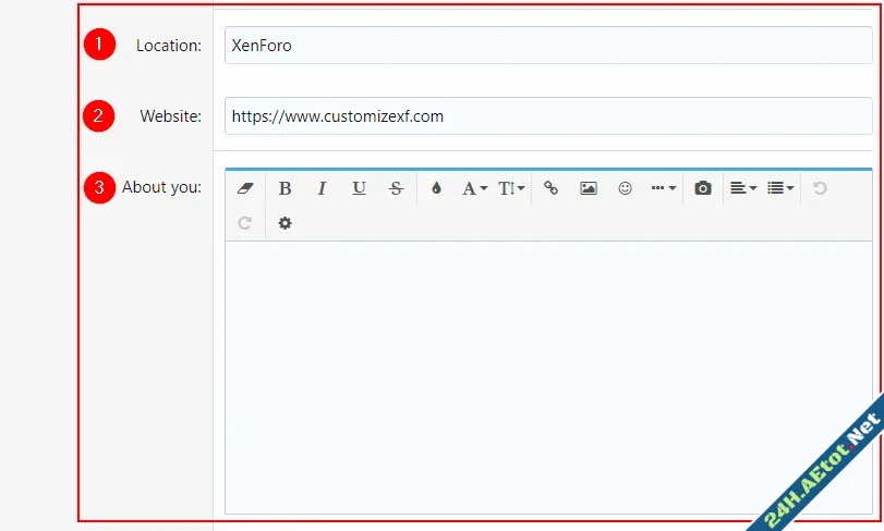 cXF Remove Location Website and About you field-2.webp