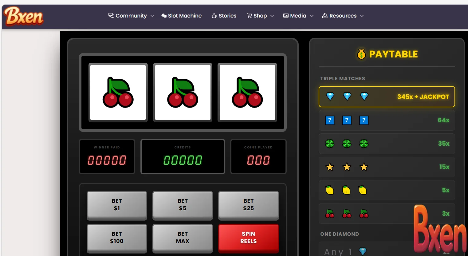 SLOT MACHINE IS NOW LIVE!