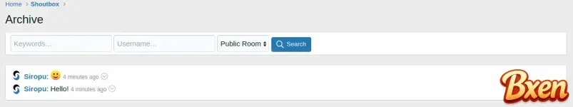 [Bxen.net] Shoutbox by Siropu 168