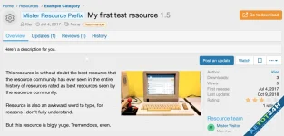 XenForo Resource Manager (XFRM)