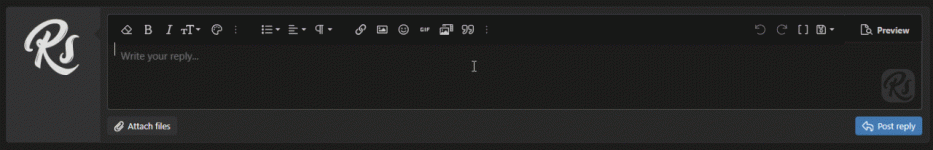 Glowing Froala Editor Xenforo 2.x