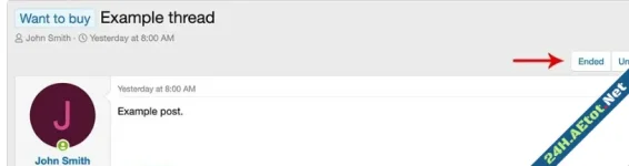 AndyB - Want to Buy Prefix