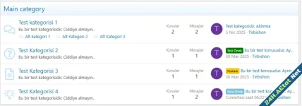 Show forum subcategories on mobile