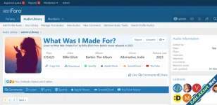 [XenCustomize] Profile Audio Player & Library - Music and Lyrics