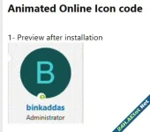 Animated Online Icon