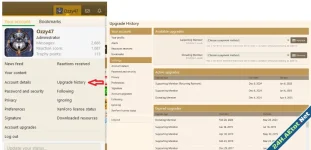 [OzzModz] User Upgrade History