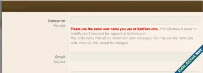 [OzzModz] Show Notice During Registration