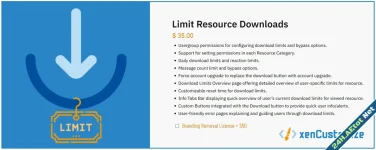 XenCustomize - Limit Resource Downloads