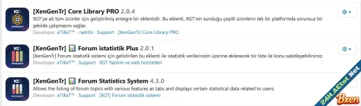 [Bxen.net] XenGenTr - Forum statistics PLUS [Eng] 1823