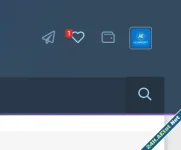 Adds animation to forum message and notification icons