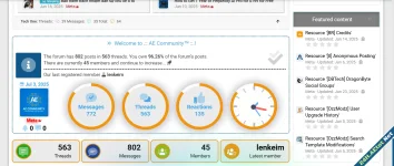 Code for rounded corners on content blocks