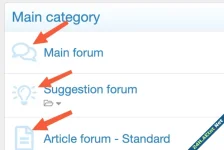 cXF - Node Icon as Clickable Link