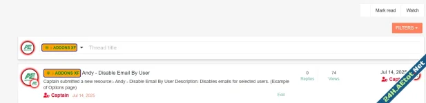 Removed the Quick Thread feature of XenForo 2