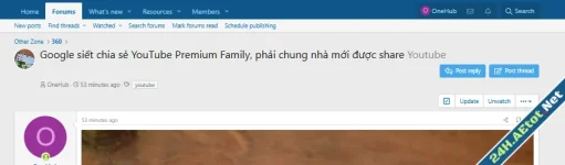 Reply to the top of the topic and add a new topic