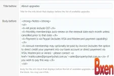 [NX] Account Upgrades Info