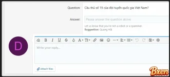 [Bxen.net] D.C Style - Captcha questions on Posting 4700