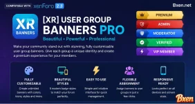 [XR] User Group Banners Pro