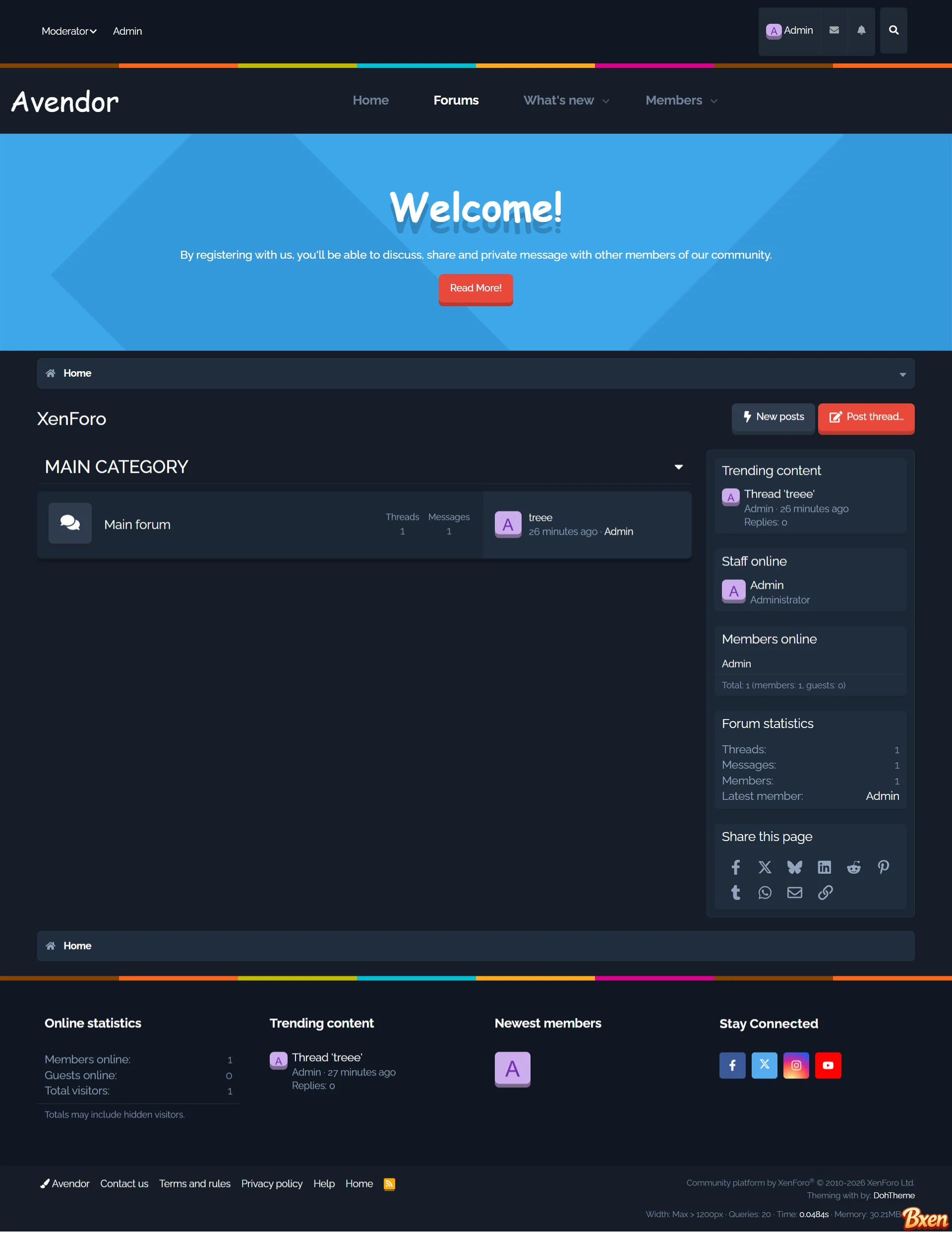 [Bxen.net] DohTheme - Avendor 4726