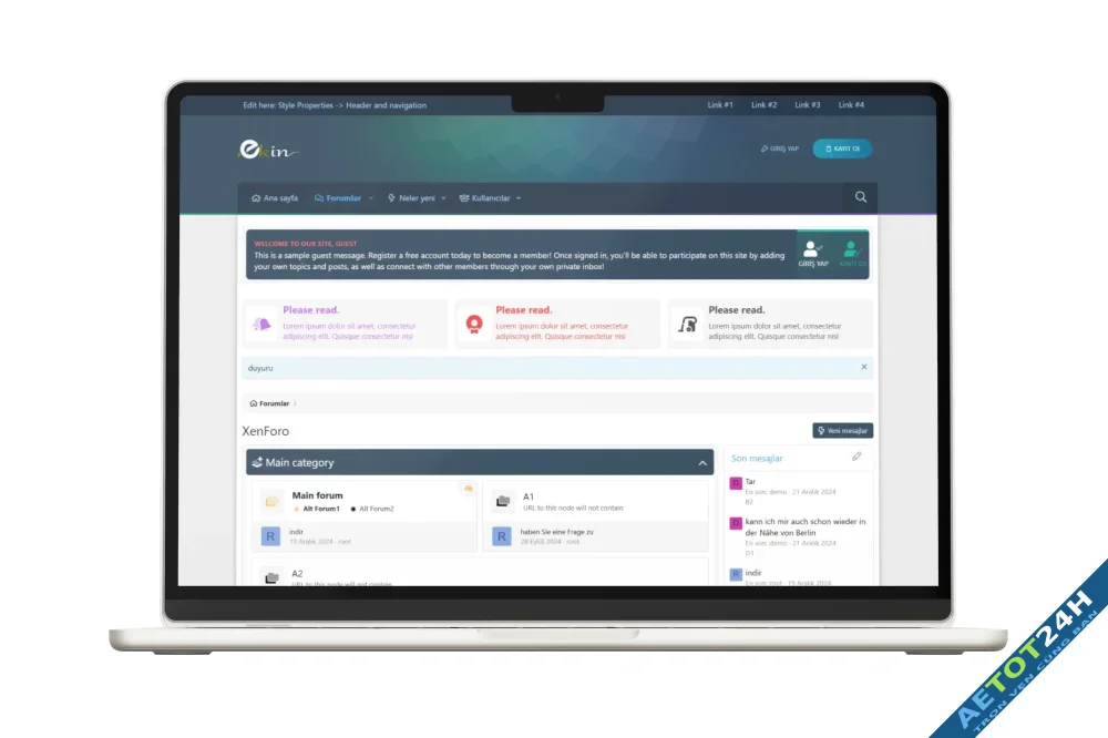 Resource 'Ekin Xenforo Premium Themes'