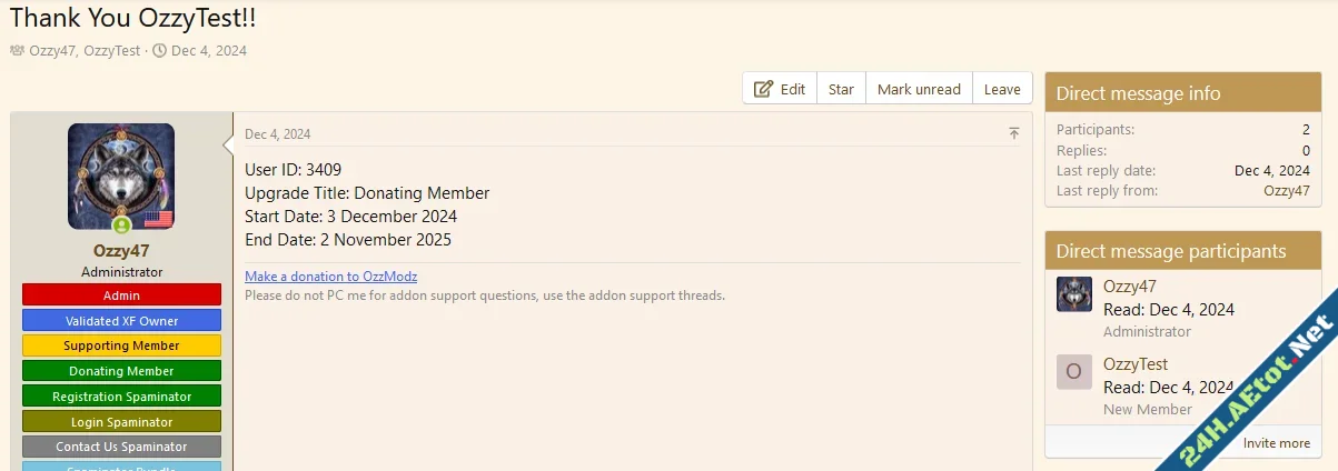 OzzModz DirectPrivate Message Last Read Time-2.webp