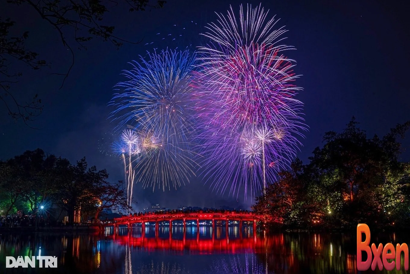 Pháo hoa trong đêm giao thừa 2026 tại Hồ Hoàn Kiếm có gì đặc biệt-1.webp