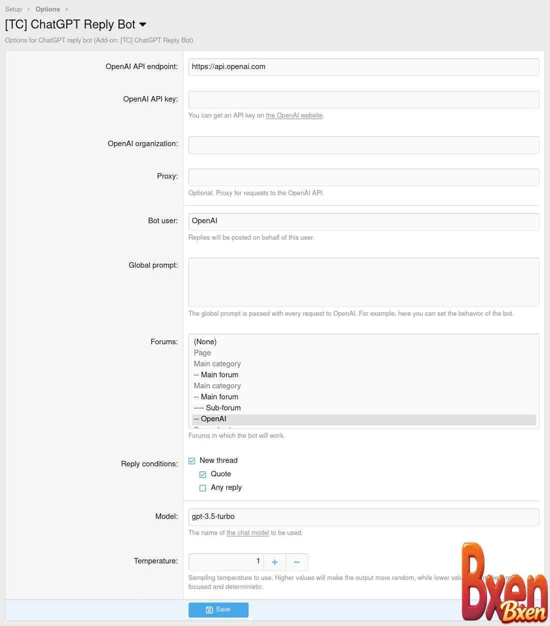 [Bxen.net] [TC] ChatGPT Reply Bot 4334