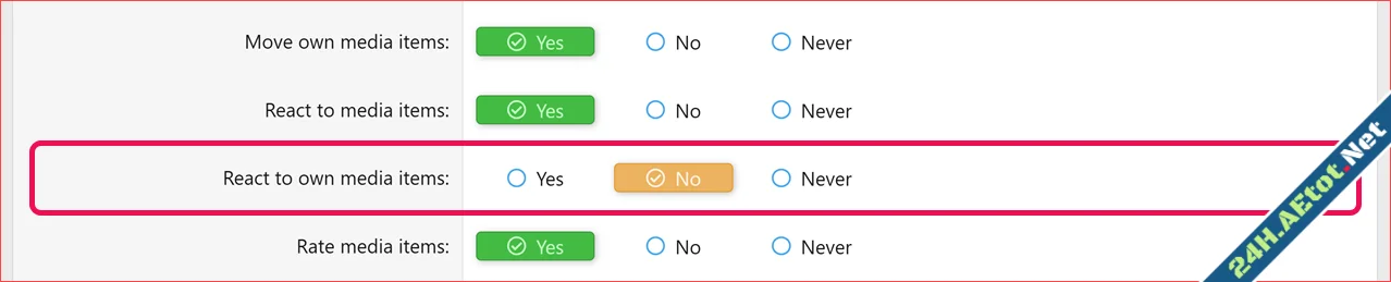 XenCustomize React to Own Content-3.webp