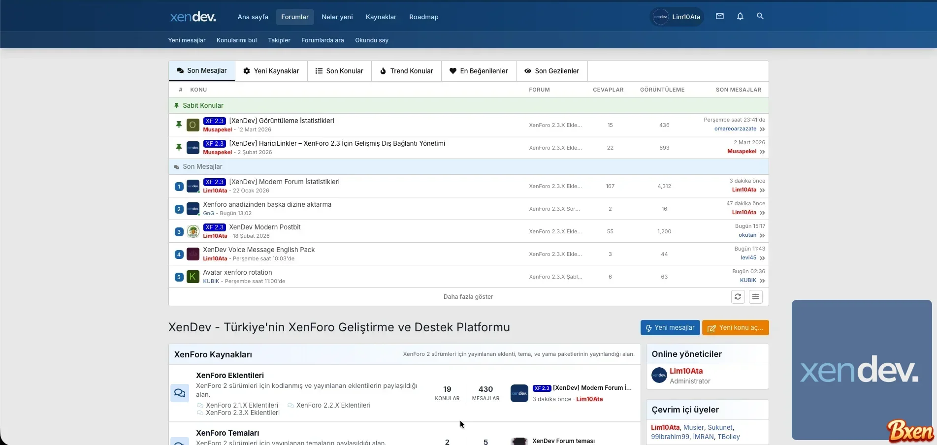 [Bxen.net] XenDev Default Theme 4493