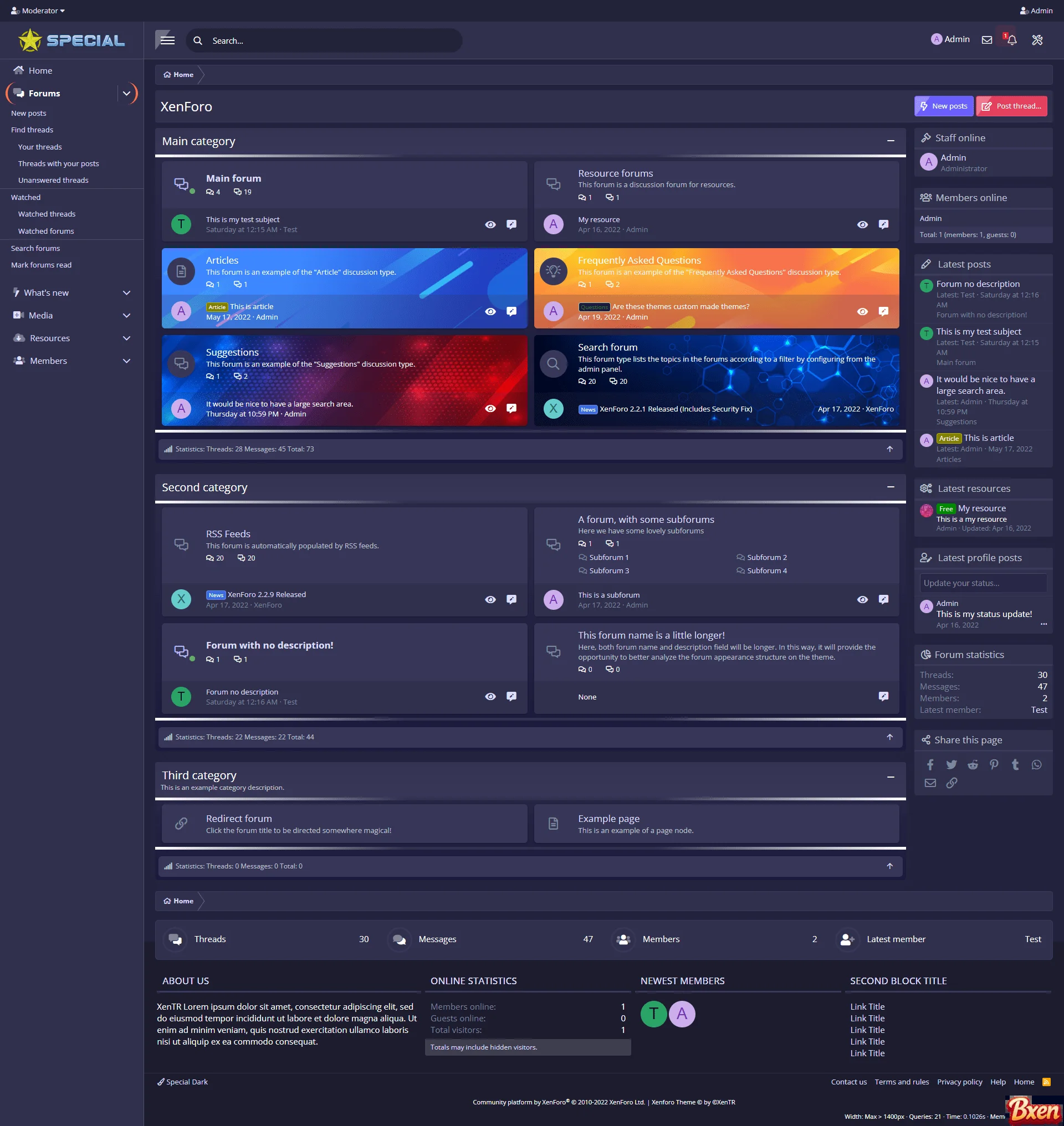 [Bxen.net] [XenTR] Special Pro - Xenforo 2 4629