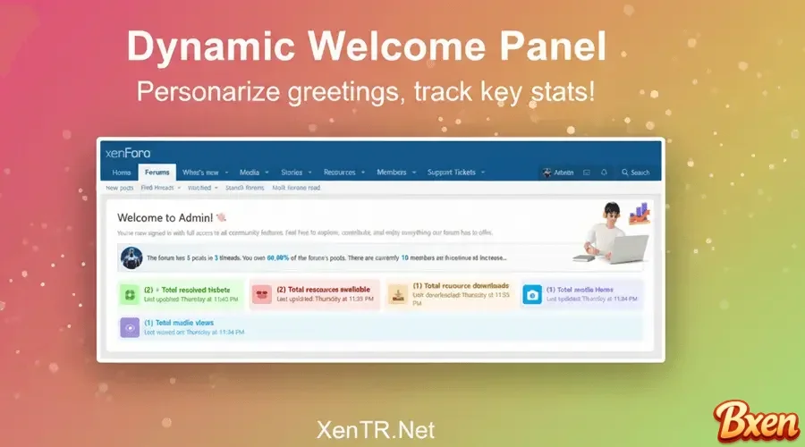 [Bxen.net] XTR - Dynamic Welcome Panel 4513